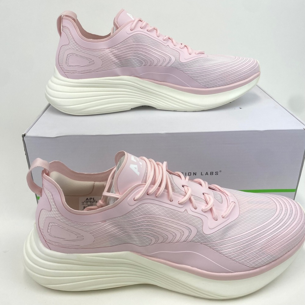 APL Athletic‎ Propulsion Labs Men's Streamline Bleached Pink White Shoes